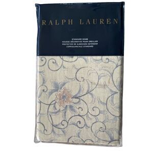 Ralph Lauren Madalena Francoise Floral Standard Sham Audrey $100 Retail